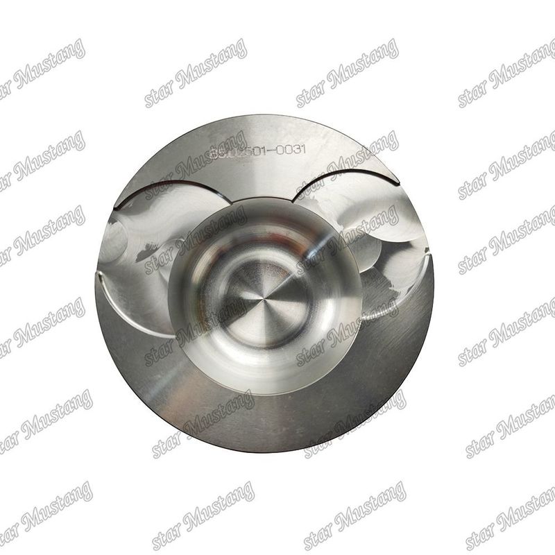 Piston D2366 đáy nhọn 65.02501-0031 Đối với Doosan Diesel Engine Repair Parts