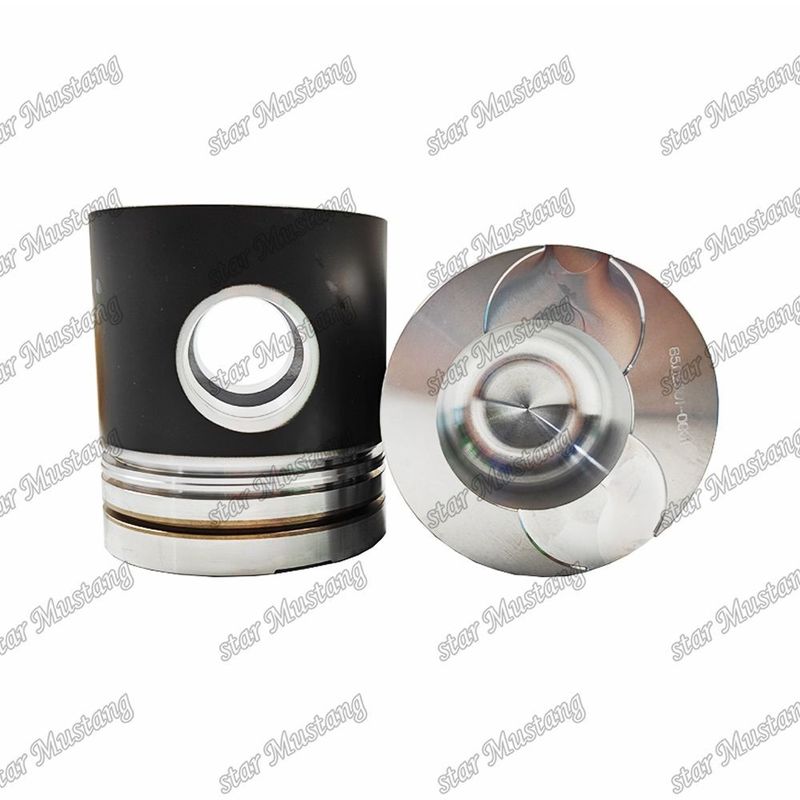 Piston D2366 đáy nhọn 65.02501-0031 Đối với Doosan Diesel Engine Repair Parts