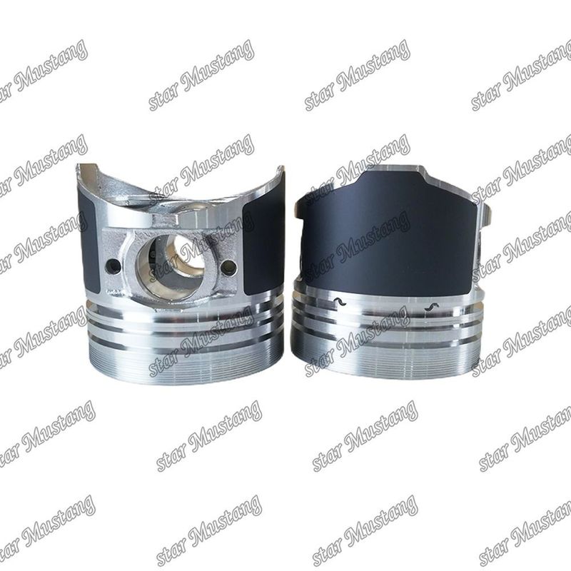 K4N Engine Piston Direct Injection Chamber Size 46mm MM438685 Đối với phụ tùng động cơ Mitsubishi