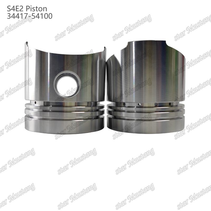 S4E2 Động cơ Piston Height 98mm Diameter 98mm Pin Hole 28mm 34417-54100 Cho phụ tùng động cơ Mitsubishi