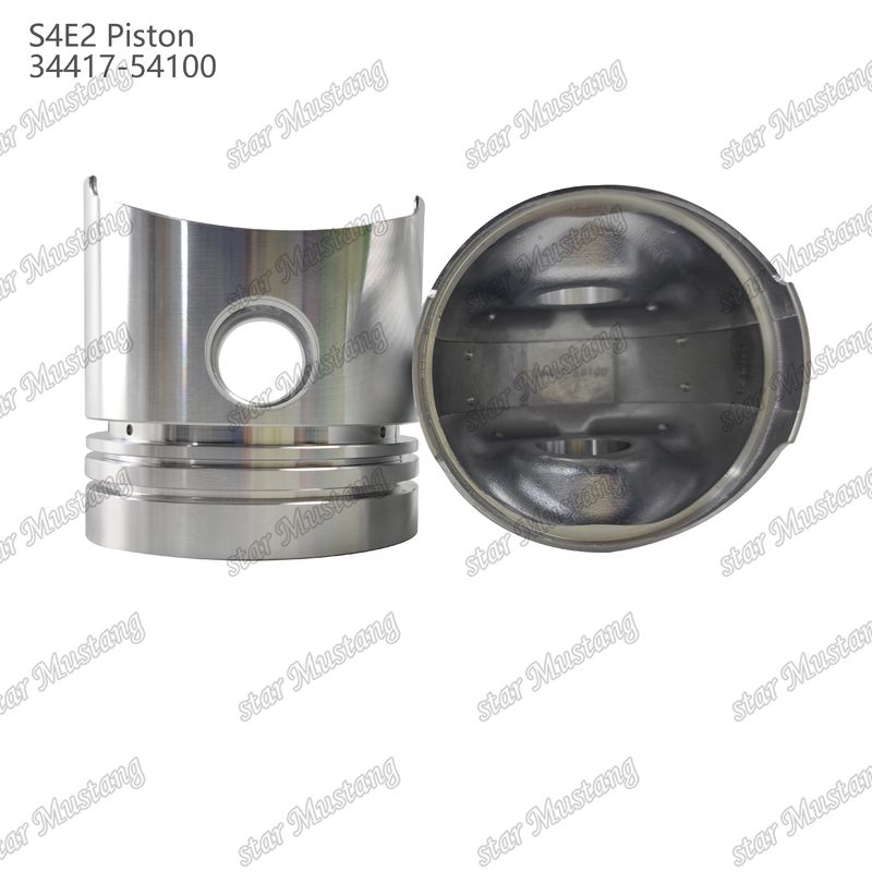 S4E2 Động cơ Piston Height 98mm Diameter 98mm Pin Hole 28mm 34417-54100 Cho phụ tùng động cơ Mitsubishi