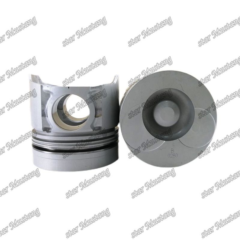 Piston DB58 DH220-5 Pin lỗ 36mm Phòng đốt 54mm 65.02501-0280 Đối với Doosan Diesel Engine Repair Parts
