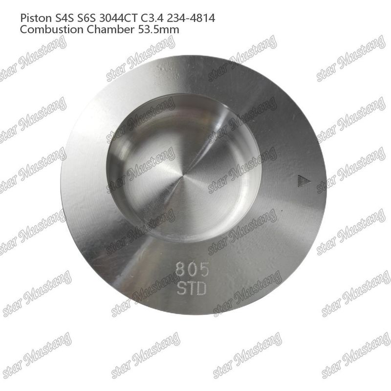 S4S S6S 3044CT C3.4 Engine Piston Alfine Chamber Size 53.5mm Oil Ring 4.5mm 234-4814 Đối với phụ tùng động cơ Mitsubishi