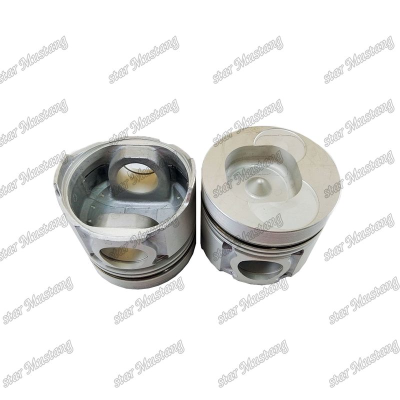 Piston DB58 Quad bottom 35mm pin hole Phòng đốt 54mm 65.02501-0153 Đối với Doosan Diesel Engine