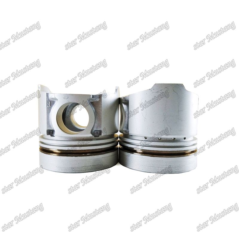 Piston DB58 Quad bottom 35mm pin hole Phòng đốt 54mm 65.02501-0153 Đối với Doosan Diesel Engine