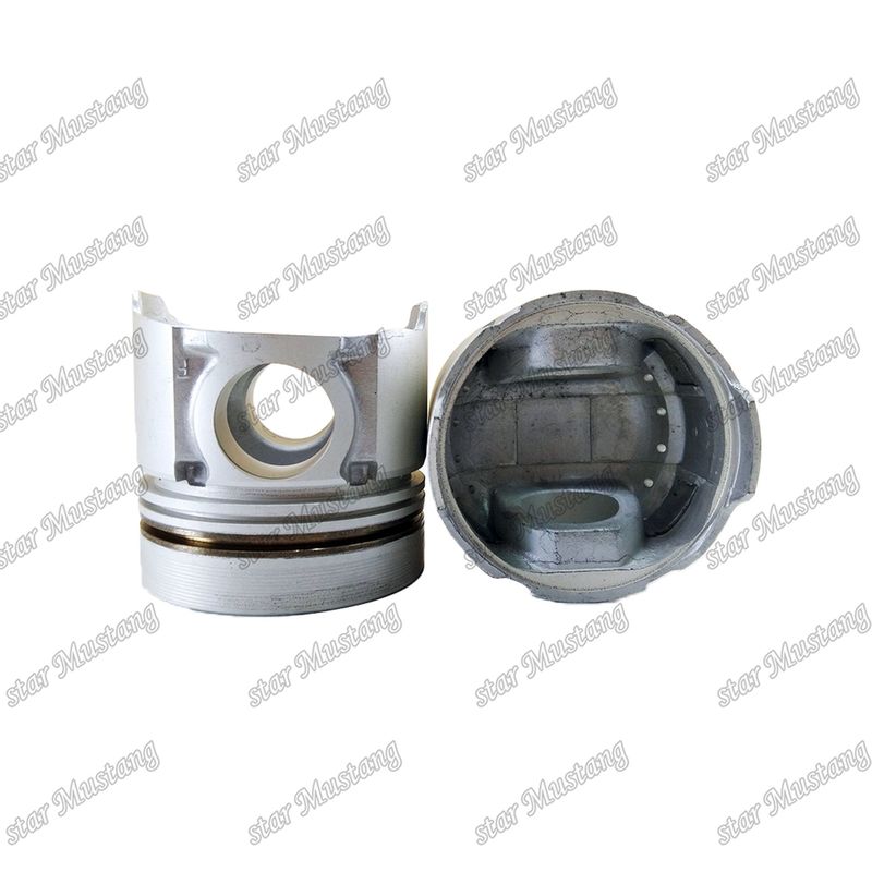 Piston DB58 Quad bottom 35mm pin hole Phòng đốt 54mm 65.02501-0153 Đối với Doosan Diesel Engine