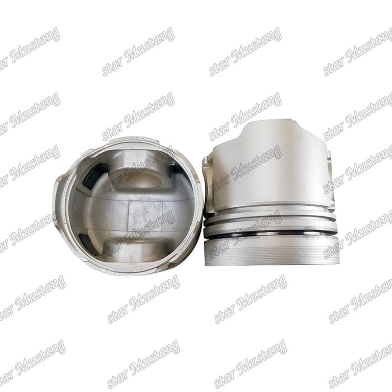 Piston DB58 đáy tròn 35mm pin lỗ khoang đốt 54mm 65.02501-0195 cho Doosan Diesel Engine sửa chữa phụ tùng
