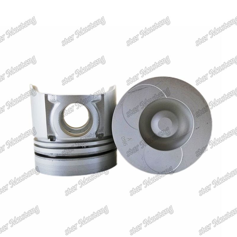 Piston DB58 đáy tròn 35mm pin lỗ khoang đốt 54mm 65.02501-0195 cho Doosan Diesel Engine sửa chữa phụ tùng