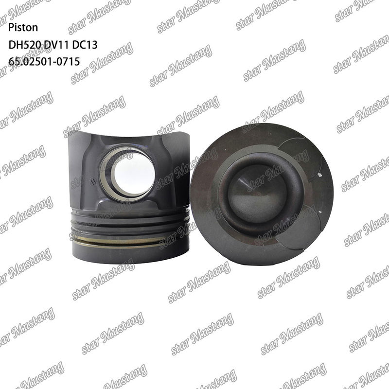 Piston DH520 DV11 DC13 65.02501-0715 Đối với Doosan Diesel Engine Repair Parts