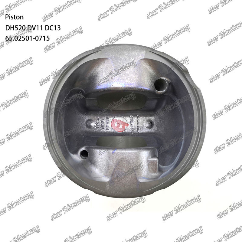 Piston DH520 DV11 DC13 65.02501-0715 Đối với Doosan Diesel Engine Repair Parts