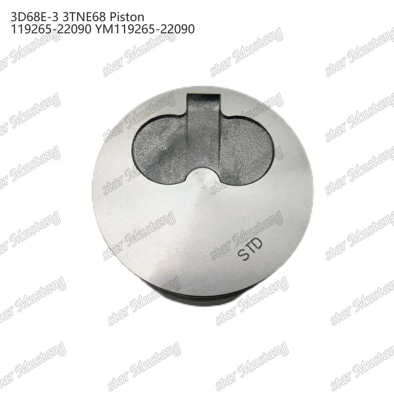 Piston 3D68E-3 3TNE68 Chiều cao 53mm 119265-22090 YM119265-22090 Đối với các bộ phận sửa chữa động cơ diesel Yanmar