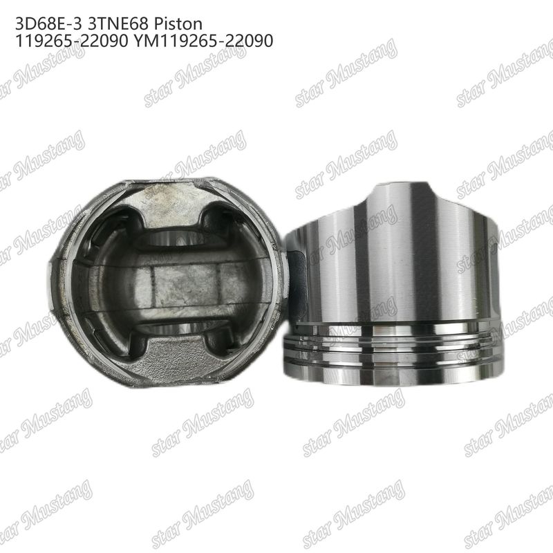 Piston 3D68E-3 3TNE68 Chiều cao 53mm 119265-22090 YM119265-22090 Đối với các bộ phận sửa chữa động cơ diesel Yanmar