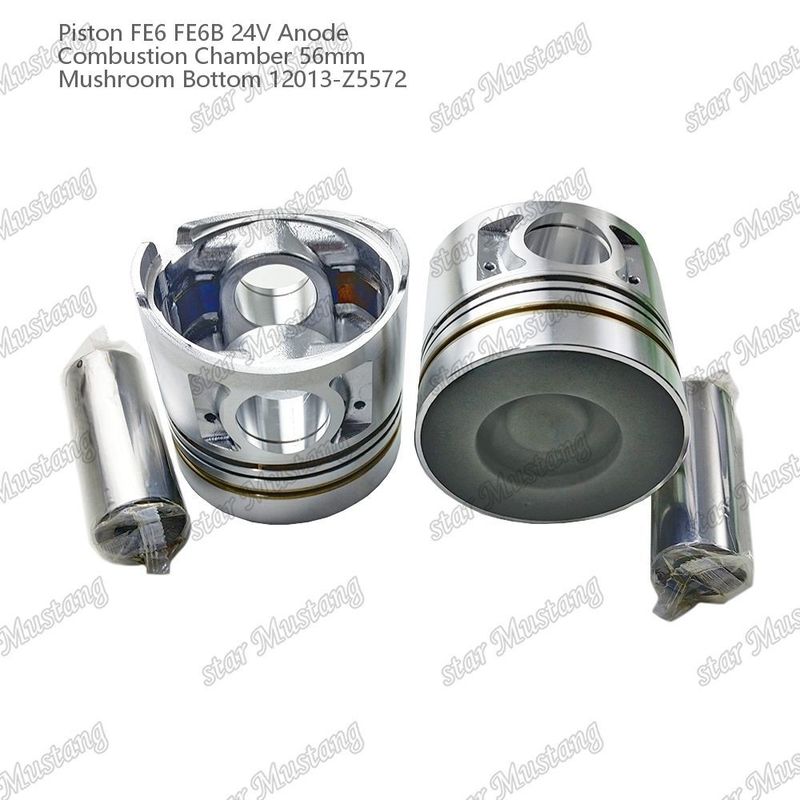 FE6 FE6B Động cơ Piston 24V Khung kích thước 56mm 2.5x2x4mm 12013-Z5572 Đối với phụ tùng động cơ Nissan