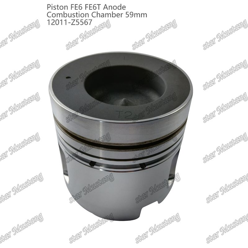 FE6 FE6T Phòng piston động cơ kích thước 59mm 3x2x4mm 12011-Z5567 Đối với phụ tùng động cơ Nissan