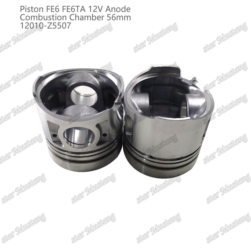 FE6 FE6TA Động cơ Piston12V Khung kích thước 56mm 2.5x2x4mm 12010-Z5507 Đối với phụ tùng động cơ Nissan