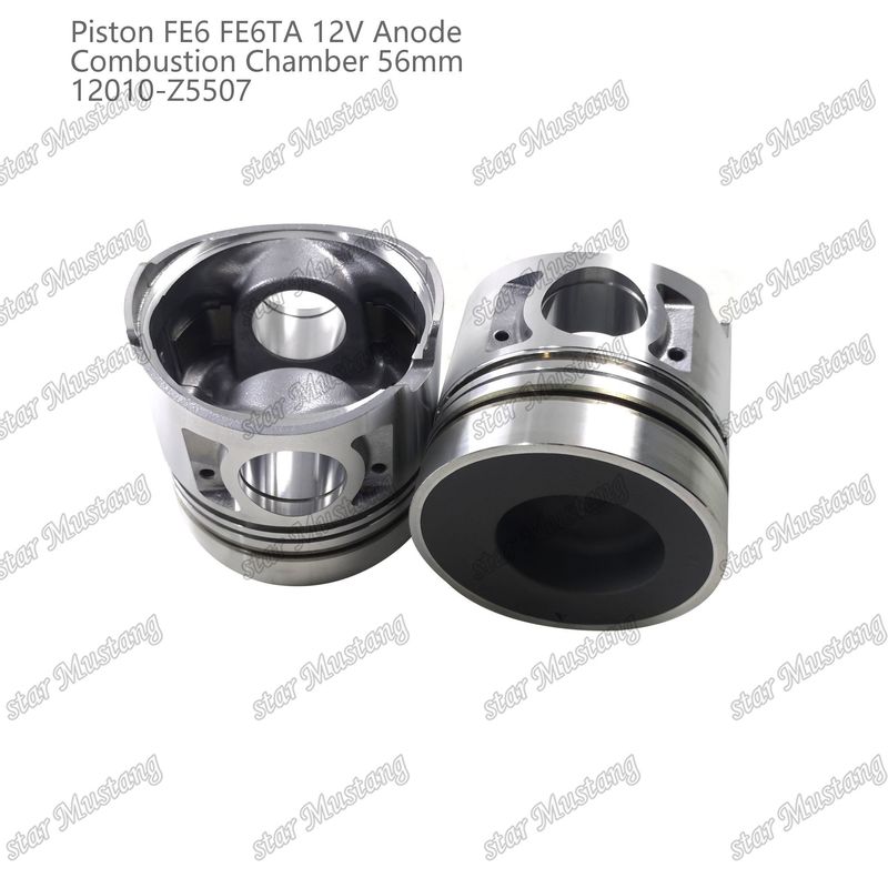 FE6 FE6TA Động cơ Piston12V Khung kích thước 56mm 2.5x2x4mm 12010-Z5507 Đối với phụ tùng động cơ Nissan