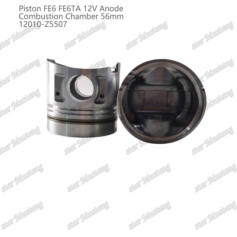 FE6 FE6TA Động cơ Piston12V Khung kích thước 56mm 2.5x2x4mm 12010-Z5507 Đối với phụ tùng động cơ Nissan