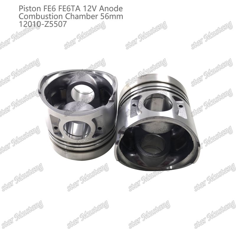 FE6 FE6TA Động cơ Piston12V Khung kích thước 56mm 2.5x2x4mm 12010-Z5507 Đối với phụ tùng động cơ Nissan