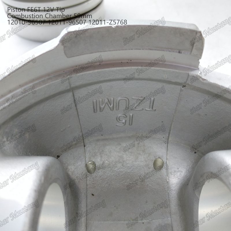 FE6T Động cơ Piston 12V Khung kích thước 59mm 3x2x4mm 12010-96507 12011-96507 12011-Z5768 Đối với phụ tùng động cơ Nissan