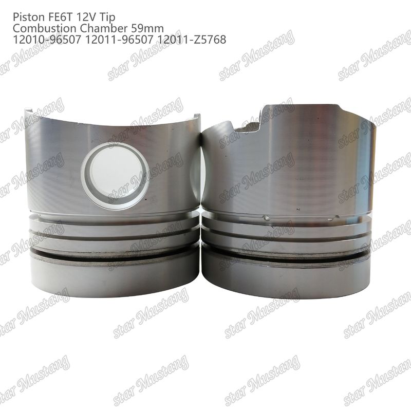 FE6T Động cơ Piston 12V Khung kích thước 59mm 3x2x4mm 12010-96507 12011-96507 12011-Z5768 Đối với phụ tùng động cơ Nissan