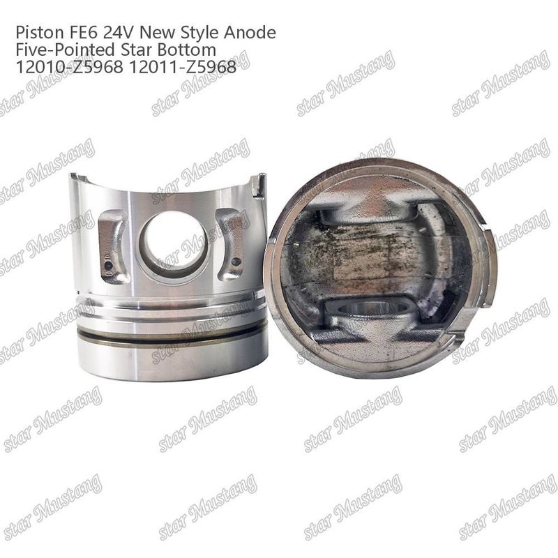 FE6T Engine Piston 24V New Type 2.5x2x4mm 12011-Z5776 12011-Z5506 12011-Z5968 Đối với phụ tùng động cơ Nissan