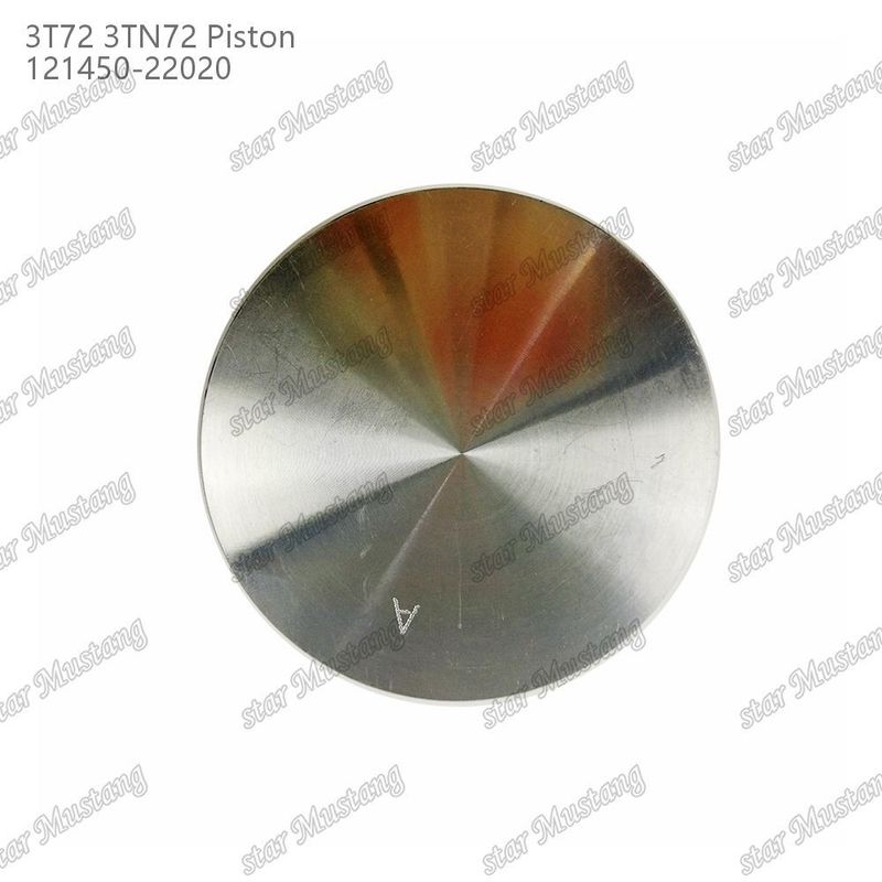 Piston 3TN72 3T72 đáy phẳng 65.5mm Độ cao 121450-22020 Đối với các bộ phận sửa chữa động cơ diesel Yanmar