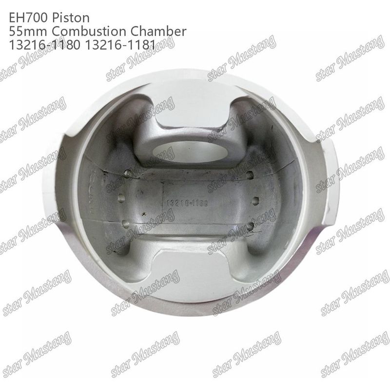 Piston EH700 55mm khoang đốt 13216-1181 13216-1180 Cho bộ phận sửa chữa động cơ diesel Hino