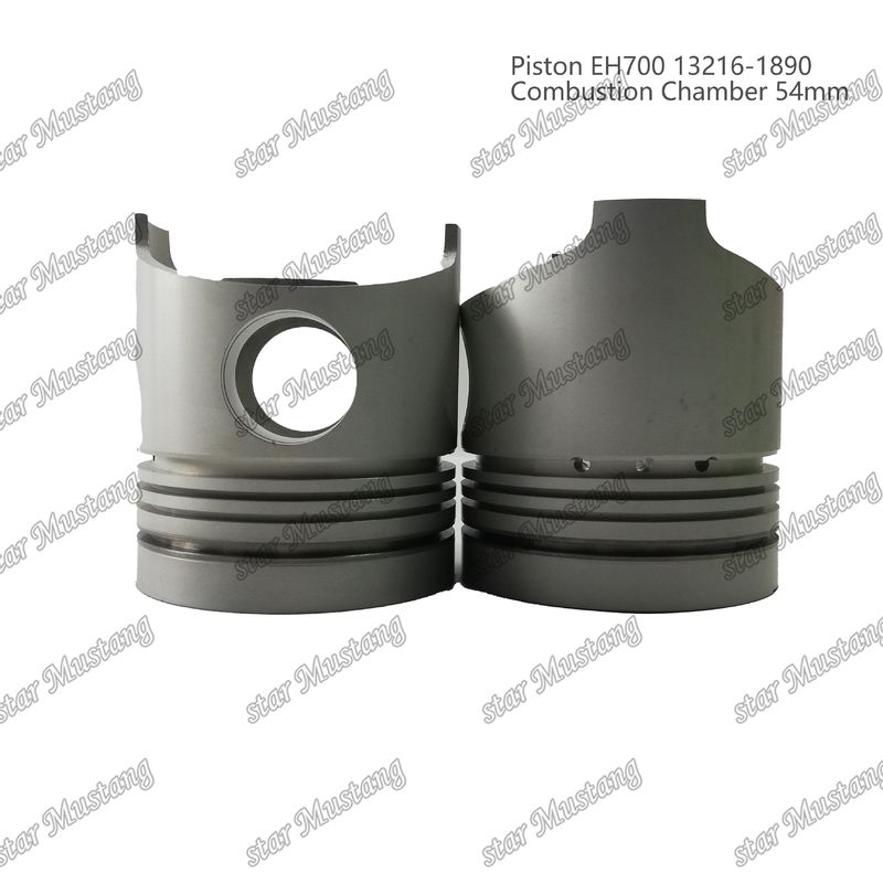 Phòng đốt piston EH700 54mm 13216-1890 cho các bộ phận sửa chữa động cơ diesel Hino