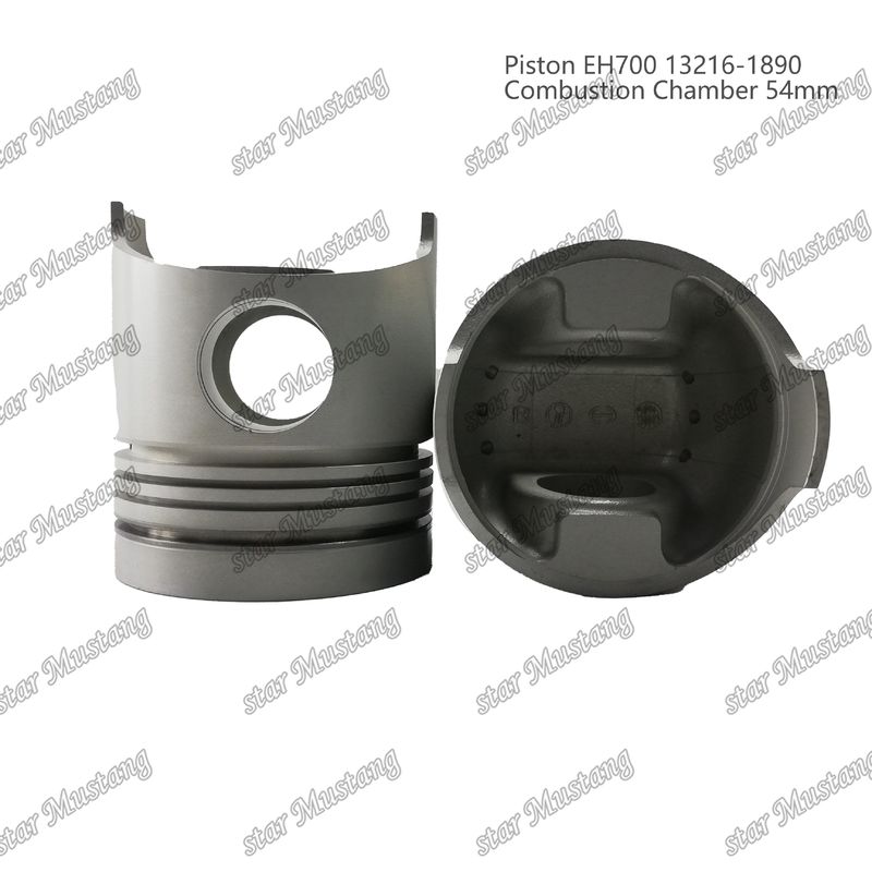 Phòng đốt piston EH700 54mm 13216-1890 cho các bộ phận sửa chữa động cơ diesel Hino