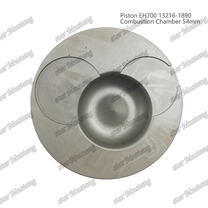 Phòng đốt piston EH700 54mm 13216-1890 cho các bộ phận sửa chữa động cơ diesel Hino