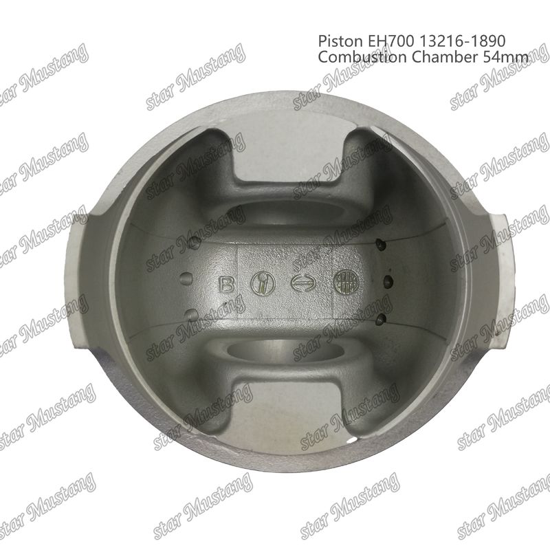 Phòng đốt piston EH700 54mm 13216-1890 cho các bộ phận sửa chữa động cơ diesel Hino