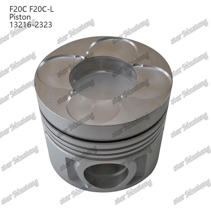 Piston F20C-L đáy phẳng 13216-2323 Đối với các bộ phận sửa chữa động cơ diesel Hino