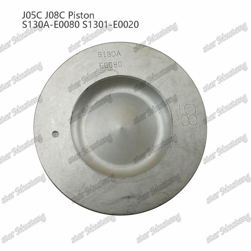 Piston J05C J08C với vỏ đồng 65mm khoang đốt bên trong làm mát S130A-E0080 S1301-E0020 Đối với Hino