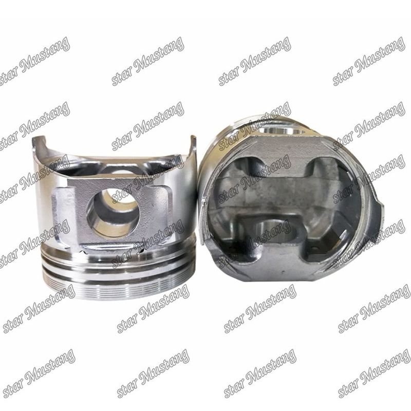 Piston 3TNE82A 71mm Độ cao phòng đốt 44mm 119813-22080 Cho Yanmar Diesel Engine Phân chỉnh bộ phận