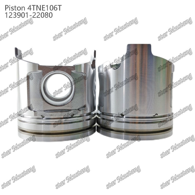 Piston 4TNE106T với in van 123901-22080 Cho Yanmar Động cơ Diesel Phân chỉnh bộ phận