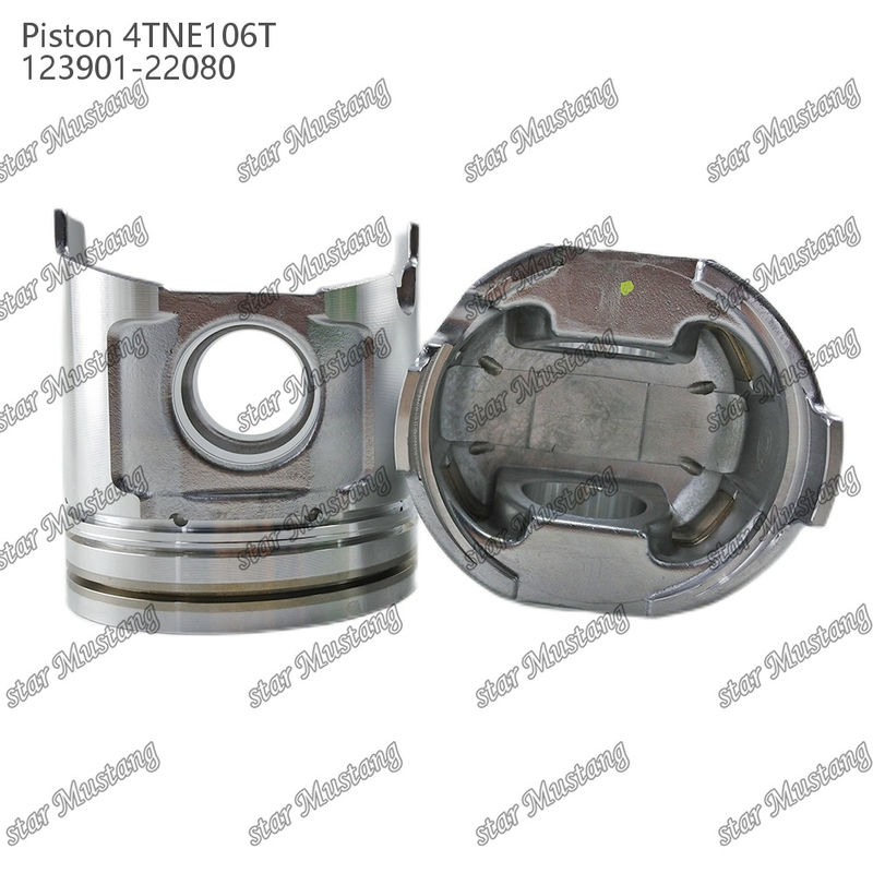 Piston 4TNE106T với in van 123901-22080 Cho Yanmar Động cơ Diesel Phân chỉnh bộ phận