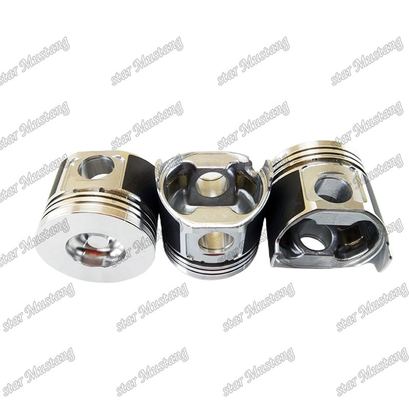 Piston S4D84E-5 4TNV84 Chiều cao 84mm Phòng đốt Kích thước 41.3mm 129508-22080 Đối với các bộ phận sửa chữa động cơ diesel Yanmar
