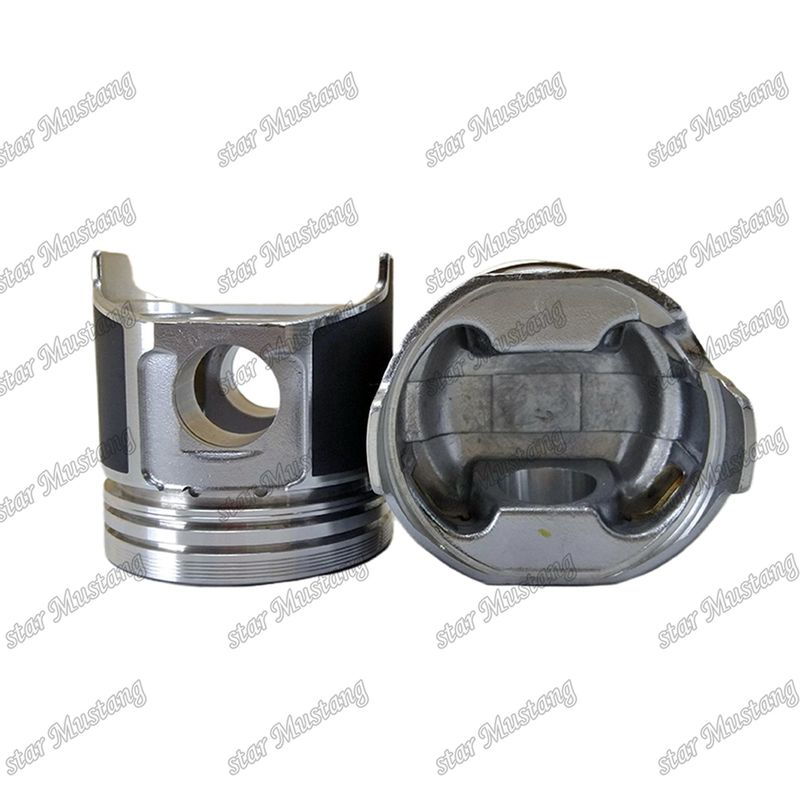 Piston S4D84E-5 4TNV84 Chiều cao 84mm Phòng đốt Kích thước 41.3mm 129508-22080 Đối với các bộ phận sửa chữa động cơ diesel Yanmar