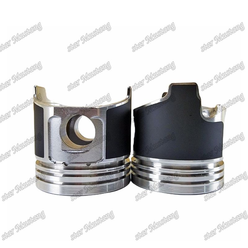 Piston S4D84E-5 4TNV84 Chiều cao 84mm Phòng đốt Kích thước 41.3mm 129508-22080 Đối với các bộ phận sửa chữa động cơ diesel Yanmar