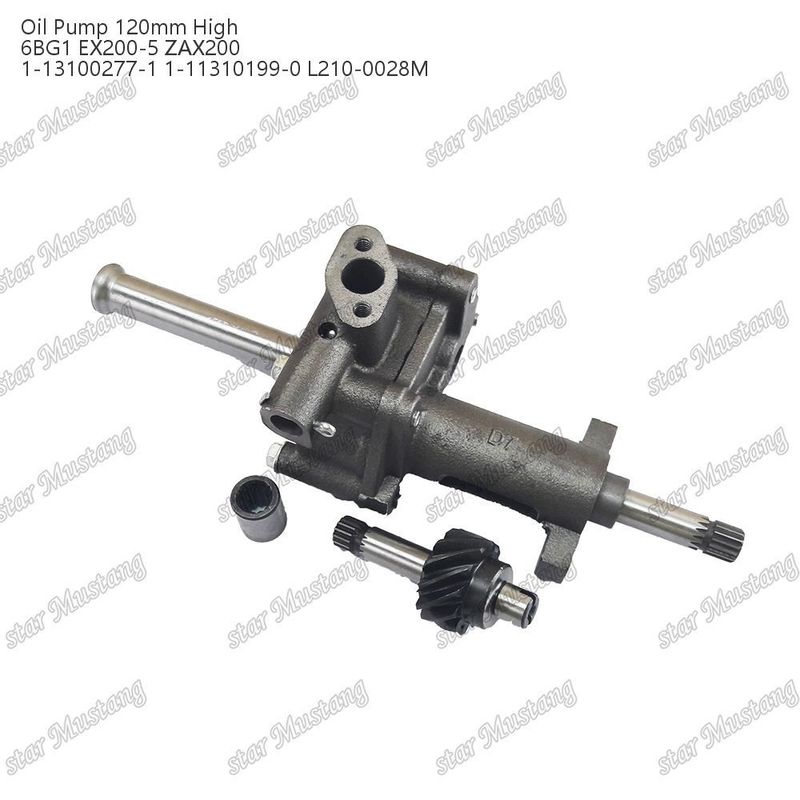 Máy bơm dầu 6BG1 120mm cao EX200-5 ZAX200 1-13100277-1 1-13100204-1 Đối với phụ tùng động cơ Isuzu