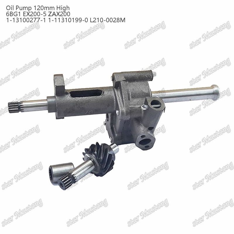 Máy bơm dầu 6BG1 120mm cao EX200-5 ZAX200 1-13100277-1 1-13100204-1 Đối với phụ tùng động cơ Isuzu