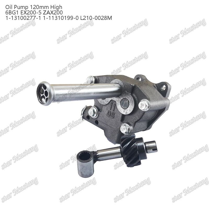 Máy bơm dầu 6BG1 120mm cao EX200-5 ZAX200 1-13100277-1 1-13100204-1 Đối với phụ tùng động cơ Isuzu