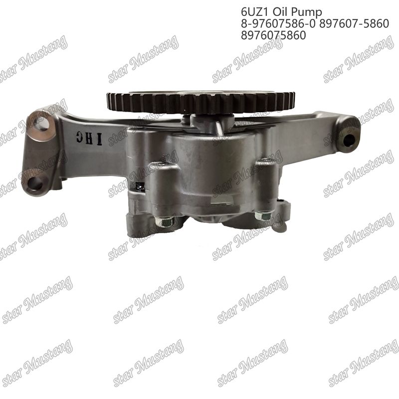 Máy bơm dầu 6UZ1 8-97607586-0 897607-5860 8976075860 Đối với phụ tùng động cơ Isuzu