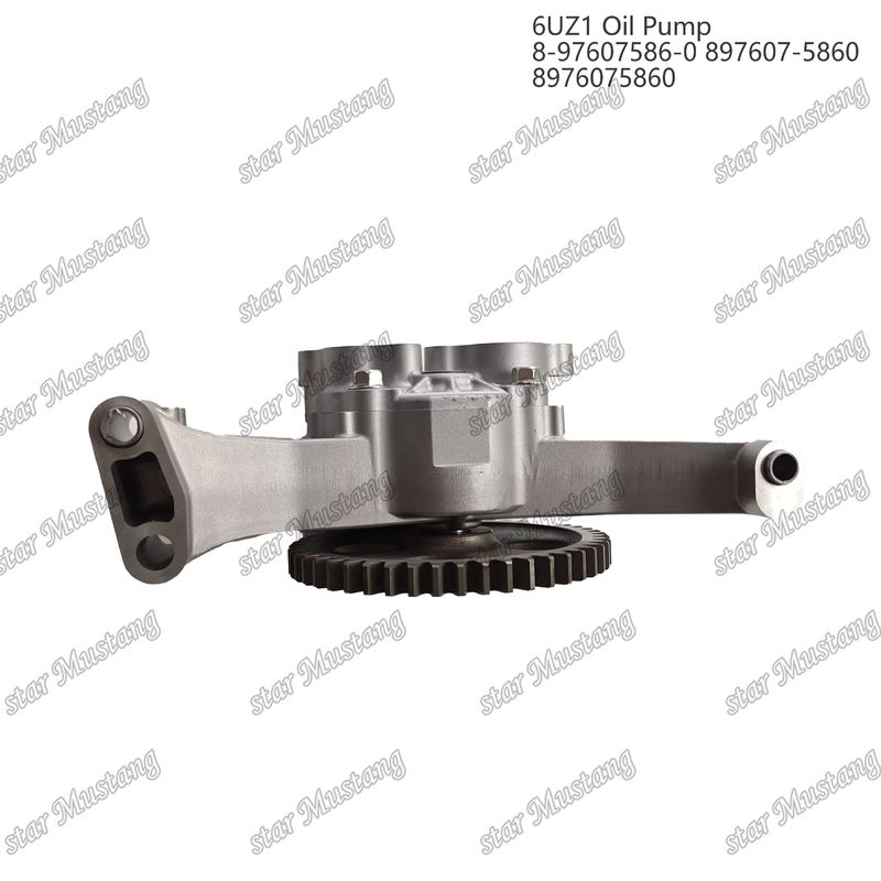 Máy bơm dầu 6UZ1 8-97607586-0 897607-5860 8976075860 Đối với phụ tùng động cơ Isuzu