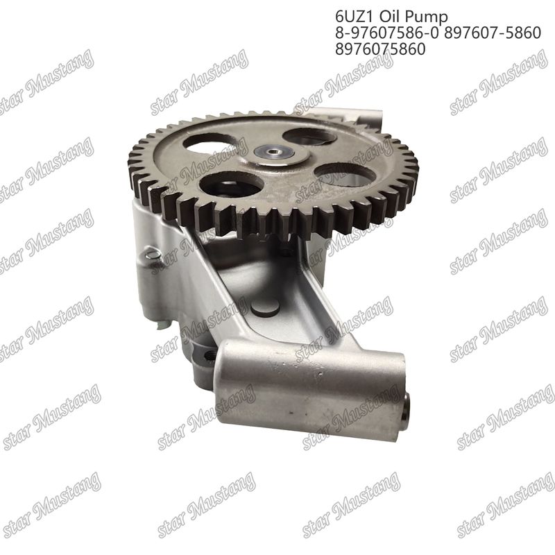Máy bơm dầu 6UZ1 8-97607586-0 897607-5860 8976075860 Đối với phụ tùng động cơ Isuzu