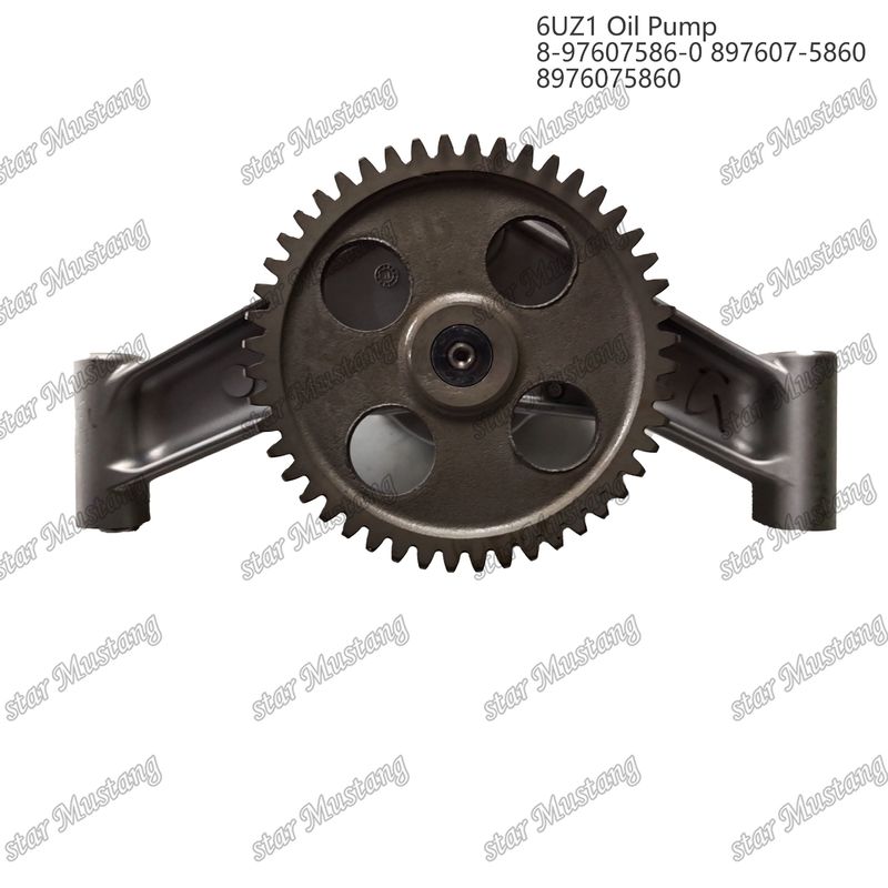 Máy bơm dầu 6UZ1 8-97607586-0 897607-5860 8976075860 Đối với phụ tùng động cơ Isuzu