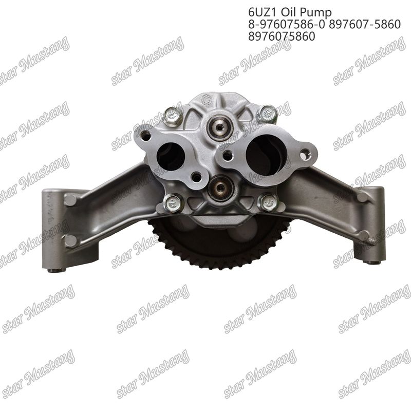 Máy bơm dầu 6UZ1 8-97607586-0 897607-5860 8976075860 Đối với phụ tùng động cơ Isuzu