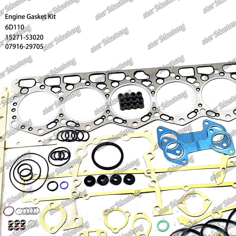 6D110 Thiết bị kẹp đầy đủ 6138-K1-9901 6138-K2-9901 Thích hợp cho Komatsu