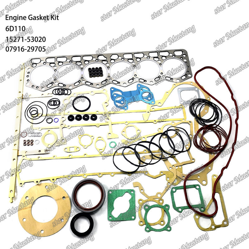 6D110 Thiết bị kẹp đầy đủ 6138-K1-9901 6138-K2-9901 Thích hợp cho Komatsu