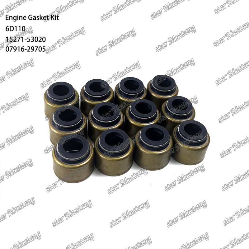 6D110 Thiết bị kẹp đầy đủ 6138-K1-9901 6138-K2-9901 Thích hợp cho Komatsu